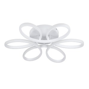 glo-61401-61401_2 GLOBOSTAR® MARGARET 61401 ΜΟΝΤΕΡΝΟ ΦΩΤΙΣΤΙΚΟ ΟΡΟΦΗΣ LED 54W 6210LM 360° AC 220-240V IP20 Ρ