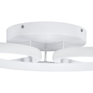 glo-61401-61401_6 GLOBOSTAR® MARGARET 61401 ΜΟΝΤΕΡΝΟ ΦΩΤΙΣΤΙΚΟ ΟΡΟΦΗΣ LED 54W 6210LM 360° AC 220-240V IP20 Ρ