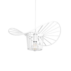 glo-61463-5119f1_61463_2 GLOBOSTAR® WIDOW 61463 ΜΟΝΤΕΡΝΟ ΚΡΕΜΑΣΤΟ ΦΩΤΙΣΤΙΚΟ ΠΛΕΓΜΑ ΜΟΝΟΦΩΤΟ 1 X E27 IP20 ΛΕΥΚΟ ΣΧΟΙ