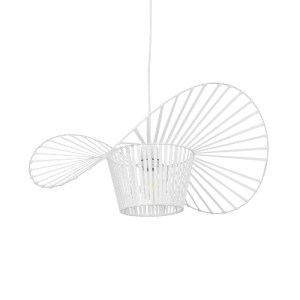 glo-61465-3b1034_61465_2 GLOBOSTAR® WIDOW 61465 ΜΟΝΤΕΡΝΟ ΚΡΕΜΑΣΤΟ ΦΩΤΙΣΤΙΚΟ ΠΛΕΓΜΑ ΜΟΝΟΦΩΤΟ 1 X E27 IP20 ΛΕΥΚΟ ΣΧΟΙ