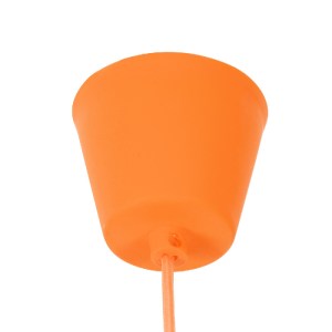 glo-61554-3e7fd7_91005_2 GLOBOSTAR® CABLITO 61554 ΜΟΝΤΕΡΝΟ ΚΡΕΜΑΣΤΟ ΦΩΤΙΣΤΙΚΟ ΟΡΟΦΗΣ ΜΟΝΟΦΩΤΟ 1 X E27 ΠΟΡΤΟΚΑΛΙ ΣΙΛ