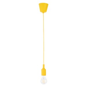 glo-61555-9140ed_91006_0 GLOBOSTAR® CABLITO 61555 ΜΟΝΤΕΡΝΟ ΚΡΕΜΑΣΤΟ ΦΩΤΙΣΤΙΚΟ ΟΡΟΦΗΣ ΜΟΝΟΦΩΤΟ 1 X E27 ΚΙΤΡΙΝΟ ΣΙΛΙΚ