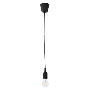 glo-61562-4b27d3_61562_0 GLOBOSTAR® CABLITO 61552 ΜΟΝΤΕΡΝΟ ΚΡΕΜΑΣΤΟ ΦΩΤΙΣΤΙΚΟ ΟΡΟΦΗΣ ΜΕ ΝΤΟΥΙ 1 X E27 AC 220-240V I