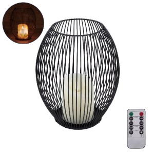 glo-76497-76497_0 GLOBOSTAR® CANDLE 76497 ΔΙΑΚΟΣΜΗΤΙΚΟ REALISTIC ΚΕΡΙ ΜΕ LED ΕΦΕ ΚΙΝΟΥΜΕΝΗΣ ΦΛΟΓΑΣ - ΜΠΑΤΑΡΙ