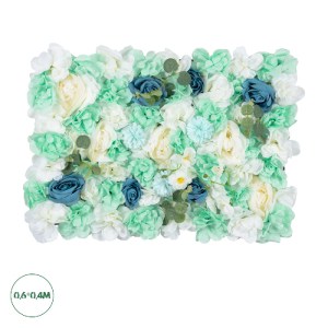 glo-78334-78334_0 GLOBOSTAR® ARTIFICIAL GARDEN ROSES STORY BLUE 78334 ΤΕΧΝΗΤΟ ΔΙΑΚΟΣΜΗΤΙΚΟ ΠΑΝΕΛ ΛΟΥΛΟΥΔΙΩΝ 