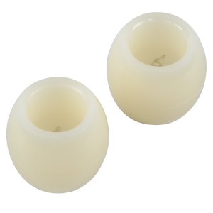 glo-79549-79549_0 GLOBOSTAR® CANDLE 79549 ΣΕΤ 2 X ΔΙΑΚΟΣΜΗΤΙΚΑ REALISTIC ΚΕΡΑΚΙΑ ΜΕ LED ΕΦΕ ΚΙΝΟΥΜΕΝΗΣ ΦΛΟΓΑ