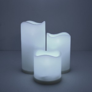 glo-79551-79551_4 GLOBOSTAR® 79551 ΣΕΤ 3 ΔΙΑΚΟΣΜΗΤΙΚΩΝ REALISTIC ΚΕΡΙΩΝ ΜΕ LED - ΜΠΑΤΑΡΙΑΣ & ΑΣΥΡΜΑΤΟ ΧΕΙΡΙΣ