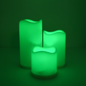 glo-79553-79553_5 GLOBOSTAR® 79553 ΣΕΤ 3 ΔΙΑΚΟΣΜΗΤΙΚΩΝ REALISTIC ΚΕΡΙΩΝ ΜΕ LED - ΜΠΑΤΑΡΙΑΣ & ΑΣΥΡΜΑΤΟ ΧΕΙΡΙΣ