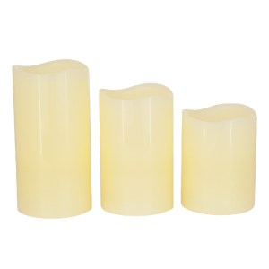 glo-79554-79554_2 GLOBOSTAR® 79554 ΣΕΤ 3 ΔΙΑΚΟΣΜΗΤΙΚΩΝ REALISTIC ΚΕΡΙΩΝ ΠΑΡΑΦΙΝΗΣ ΜΕ LED - ΜΠΑΤΑΡΙΑΣ & ΑΣΥΡΜ