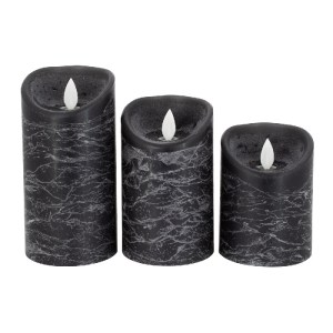 glo-79557-79557_2 GLOBOSTAR® 79557 ΣΕΤ 3 ΔΙΑΚΟΣΜΗΤΙΚΩΝ REALISTIC ΚΕΡΙΩΝ ΠΑΡΑΦΙΝΗΣ ΜΕ LED ΕΦΕ ΚΙΝΟΥΜΕΝΗΣ ΦΛΟΓ