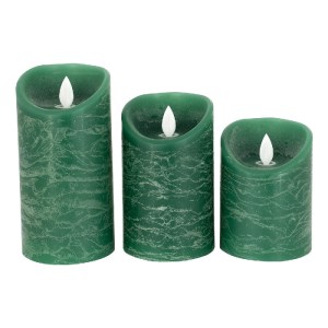 glo-79560-79560_2 GLOBOSTAR® 79560 ΣΕΤ 3 ΔΙΑΚΟΣΜΗΤΙΚΩΝ REALISTIC ΚΕΡΙΩΝ ΠΑΡΑΦΙΝΗΣ ΜΕ LED ΕΦΕ ΚΙΝΟΥΜΕΝΗΣ ΦΛΟΓ