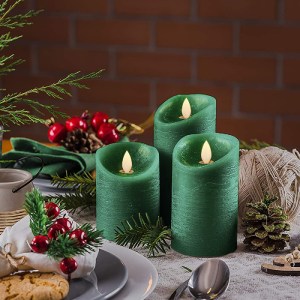 glo-79560-79560_5 GLOBOSTAR® 79560 ΣΕΤ 3 ΔΙΑΚΟΣΜΗΤΙΚΩΝ REALISTIC ΚΕΡΙΩΝ ΠΑΡΑΦΙΝΗΣ ΜΕ LED ΕΦΕ ΚΙΝΟΥΜΕΝΗΣ ΦΛΟΓ