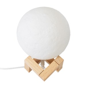 glo-79606-79606_2 GLOBOSTAR® MOON 79606 ΜΟΝΤΕΡΝΟ ΕΠΙΤΡΑΠΕΖΙΟ ΦΩΤΙΣΤΙΚΟ ΠΟΡΤΑΤΙΦ LED 2W 120LM 360° DC 5V - ΕΝ