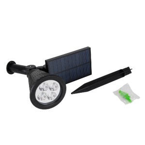glo-85710-85710_9 GLOBOSTAR® 85710 ΜΑΥΡΟ ΠΡΟΒΟΛΑΚΙ ΣΠΟΤ ΚΗΠΟΥ ΠΛΑΣΤΙΚΟ ΚΑΡΦΩΤΟ LED HIGH POWER 8W 800LM ΜΕ ΕΝ