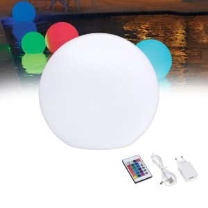 glo-85824-e40195_85824_0 GLOBOSTAR® GARDENGLOW 85824 ΜΟΝΤΕΡΝΟ ΦΩΤΙΣΤΙΚΟ ΚΗΠΟΥ ΜΠΑΛΑ ΜΕ IR ΑΣΥΡΜΑΤΟ ΧΕΙΡΙΣΤΗΡΙΟ LED 