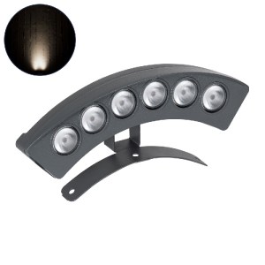 glo-90457-90457_0 GLOBOSTAR® TREEPLANTE 90457 ΚΥΡΤΗ ΜΠΑΡΑ ΦΩΤΙΣΜΟΥ WALL WASHER ΓΙΑ ΦΥΤΑ - ΔΕΝΤΡΑ LED 6W 690L