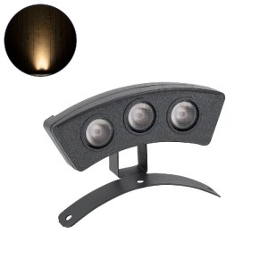 glo-90515-3d150e_90515_0 GLOBOSTAR® TREEPLANTE 90515 ΚΥΡΤΗ ΜΠΑΡΑ ΦΩΤΙΣΜΟΥ WALL WASHER ΓΙΑ ΦΥΤΑ - ΔΕΝΤΡΑ LED 3W 330L