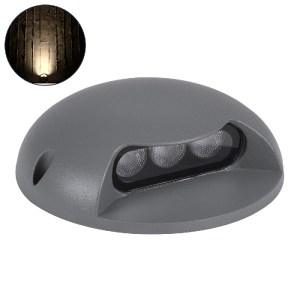 glo-90622-90622_0 GLOBOSTAR® STEPLUNA 90622 ΦΩΤΙΣΤΙΚΟ ΣΚΑΛΟΠΑΤΙΟΥ / ΔΙΑΔΡΟΜΟΥ LED 3W 330LM 10° DC 24V ΑΔΙΑΒΡ
