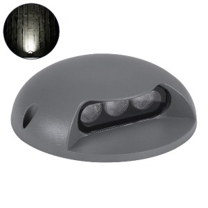 glo-90623-194c57_90623_0 GLOBOSTAR® STEP-LUNA 90623 ΕΠΙΦΑΝΕΙΑΚΟ ΦΩΤΙΣΤΙΚΟ ΣΚΑΛΟΠΑΤΙΟΥ - ΔΙΑΔΡΟΜΟΥ LED 3W 345LM 10° 