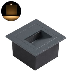 glo-90627-90627_0 GLOBOSTAR® STEP-MINA 90627 ΧΩΝΕΥΤΟ ΦΩΤΙΣΤΙΚΟ ΣΚΑΛΟΠΑΤΙΟΥ - ΔΙΑΔΡΟΜΟΥ LED 3W 330LM 30° DC 2