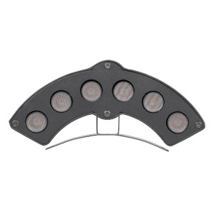glo-90679-90679_3 GLOBOSTAR® TREEGINA 90679 ΚΥΡΤΗ ΜΠΑΡΑ ΦΩΤΙΣΜΟΥ WALL WASHER ΓΙΑ ΦΥΤΑ - ΔΕΝΤΡΑ LED 6W 660LM 