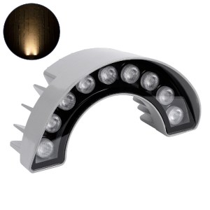 glo-90680-90680_0 GLOBOSTAR® TREEWINA 90680 ΚΥΡΤΗ ΜΠΑΡΑ ΦΩΤΙΣΜΟΥ WALL WASHER ΓΙΑ ΦΥΤΑ - ΔΕΝΤΡΑ LED 9W 990LM 