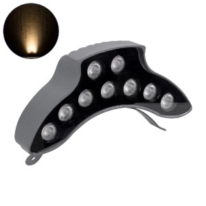 glo-90682-90682_0 GLOBOSTAR® TREEPINA 90682 ΚΥΡΤΗ ΜΠΑΡΑ ΦΩΤΙΣΜΟΥ WALL WASHER ΓΙΑ ΦΥΤΑ - ΔΕΝΤΡΑ LED 9W 990LM 