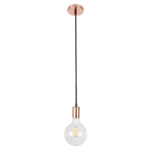 glo-99422-99422_2 GLOBOSTAR® DOUITO 99422 ΜΟΝΤΕΡΝΟ ΚΡΕΜΑΣΤΟ ΦΩΤΙΣΤΙΚΟ ΑΝΑΡΤΗΣΗ ΜΟΝΟΦΩΤΟ 1 X E27 IP20 ΧΑΛΚΙΝΟ