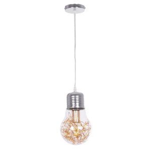 glo-999-0056-999_0056_3.webp GLOBOSTAR® LAMP 999-0056 ΜΟΝΤΕΡΝΟ ΚΡΕΜΑΣΤΟ ΦΩΤΙΣΤΙΚΟ ΟΡΟΦΗΣ ΜΕ ΝΤΟΥΙ 1 X E27 AC 220-240V I