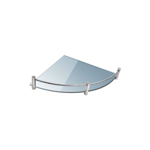 karag - 0622 ΕΤΑΖΕΡΑ ΓΩΝΙΑΚΗ ΓΥΑΛΙΝΗ MENSOLE 0622 ΧΡΩΜΕ KARAG 20CM