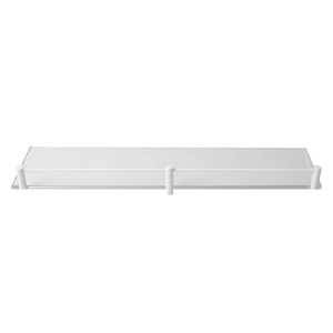 karag - 066666 ΕΤΑΖΕΡΑ ΓΥΑΛΙΝΗ MENSOLE 0666 66 ΛΕΥΚΗ ΜΑΤ KARAG 60CM