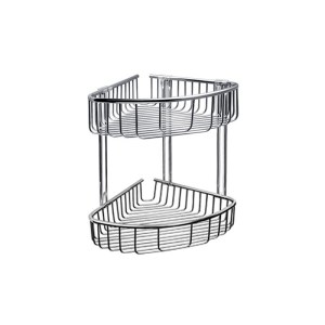 karag - 963888 ΚΑΛΑΘΙ ΓΩΝΙΑΚΟ ΔΙΠΛΟ ΣΧΑΡΩΤΟ RETI 963888 ΧΡΩΜΕ KARAG 21X21X33CM