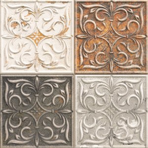 karag-ANTLM3333 ΠΛΑΚΑΚΙ ANTIGUA LIS MIX KARAG 33X33CM