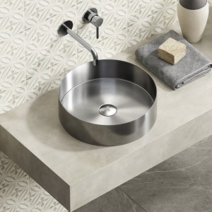 karag-BB6802-BS ΝΙΠΤΗΡΑΣ ΕΠΙΚΑΘΗΜΕΝΟΣ ΑΝΟΞΕΙΔΩΤΟΣ VENUS BRUSHED STEEL BB6802-BS KARAG Ø38X11CM