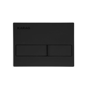 karag - C226-020 ΠΛΑΚΕΤΑ ΚΑΖΑΝΑΚΙΟΥ ΔΙΠΛΗΣ ΛΕΙΤΟΥΡΓΙΑΣ CARINA BLACK MATT C226-020 KARAG