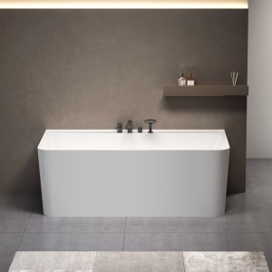 karag - C966-1600 ΜΠΑΝΙΕΡΑ ΕΛΕΥΘΕΡΗΣ ΤΟΠΟΘΕΤΗΣΗΣ RHODES C966 ΛΕΥΚΗ ΜΑΤ KARAG 160X75X59CM
