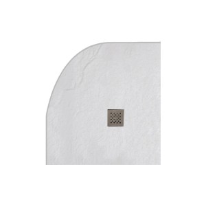 karag-CR8080BIS ΝΤΟΥΖΙΕΡΑ ΗΜΙΚΥΚΛΙΚΗ ΥΨΗΛΗΣ ΑΝΤΟΧΗΣ CLASSIC BIANCO KARAG 80X80CM