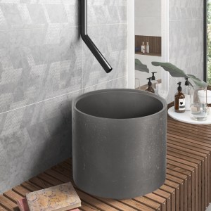 karag - CS-0058-D5 ΝΙΠΤΗΡΑΣ ΕΠΙΚΑΘΗΜΕΝΟΣ ΜΕ ΒΑΛΒΙΔΑ CLEON CEMENT CS-0058 KARAG Ø39X30CM