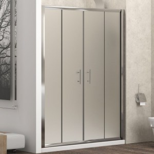 karag - FLOS600210 ΚΑΜΠΙΝΑ ΑΠΟ ΤΟΙΧΟ ΣΕ ΤΟΙΧΟ ΜΕ ΣΑΤΙΝΕ ΚΡΥΣΤΑΛΛΟ FLORA 600 CROMO KARAG 210X190CM