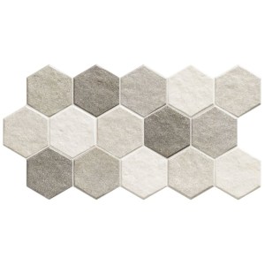 karag-HEXSF26551 ΠΛΑΚΑΚΙ HEX STONEHENGE FROST KARAG 26,5X51CM
