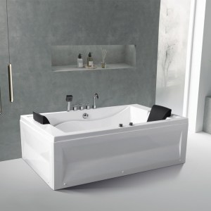 karag - K-1077 ΜΠΑΝΙΕΡΑ ΜΕ ΣΥΣΤΗΜΑ ΥΔΡΟΜΑΣΑΖ LILIAN K-1077 KARAG 175X82X62CM