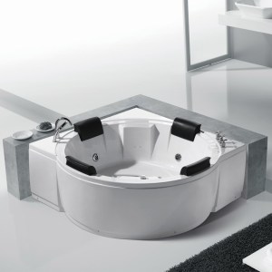 karag - K-1218 ΜΠΑΝΙΕΡΑ ΜΕ ΣΥΣΤΗΜΑ ΥΔΡΟΜΑΣΑΖ LIBERA K-1218 KARAG 165X165X60CM