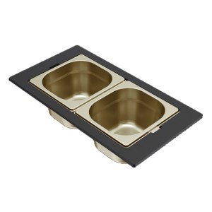 karag - KF022065GD ΜΠΟΛ ΑΝΟΞΕΙΔΩΤΟ ΓΙΑ ΝΕΡΟΧΥΤΗ DIALOGO FRAME GOLD KF022065GD ELLECI