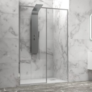 karag-LEA400-140C ΚΑΜΠΙΝΑ ΑΠΟ ΤΟΙΧΟ ΣΕ ΤΟΙΧΟ ΜΕ ΔΙΑΦΑΝΟ ΚΡΥΣΤΑΛΛΟ LEA 400 CROMO KARAG 140X200CM