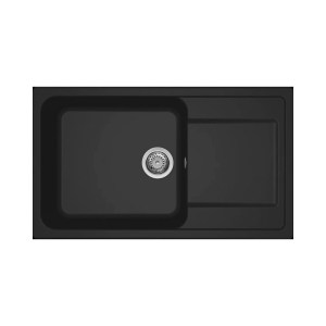 karag - LG241040 ΝΕΡΟΧΥΤΗΣ ΚΟΥΖΙΝΑΣ LIFE 410 NERO 40 ELLECI 86X50CM