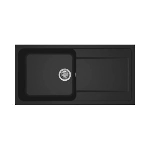 karag - LG248040 ΝΕΡΟΧΥΤΗΣ ΚΟΥΖΙΝΑΣ LIFE 480 NERO 40 ELLECI 100X50CM