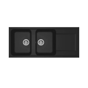 karag - LG250040 ΝΕΡΟΧΥΤΗΣ ΚΟΥΖΙΝΑΣ LIFE 500 NERO 40 ELLECI 116X50CM