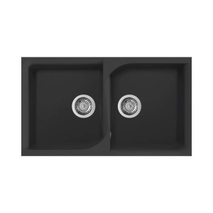 karag-LGE45040 ΝΕΡΟΧΥΤΗΣ ΚΟΥΖΙΝΑΣ EGO 450 NERO 40 ELLECI 86X50CM