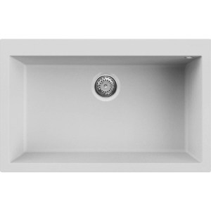 karag-LGQ13068 ΝΕΡΟΧΥΤΗΣ ΚΟΥΖΙΝΑΣ QUADRA 130 BIANCO 68 ELLECI 79X50CM
