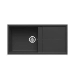 karag-LGU48040 ΝΕΡΟΧΥΤΗΣ ΚΟΥΖΙΝΑΣ UNICO 480 NERO 40 ELLECI 100X50CM